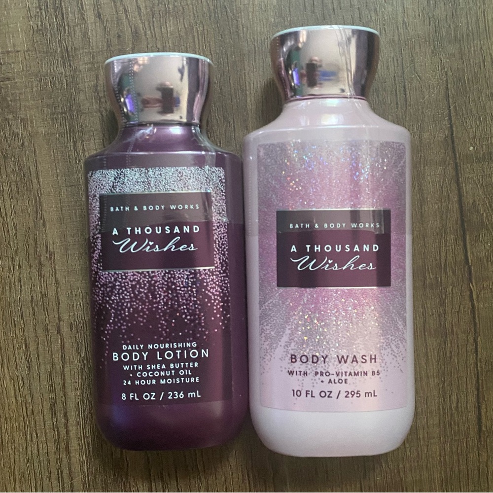 🆕 Bath & Body Works A Thousand Wishes Bundle